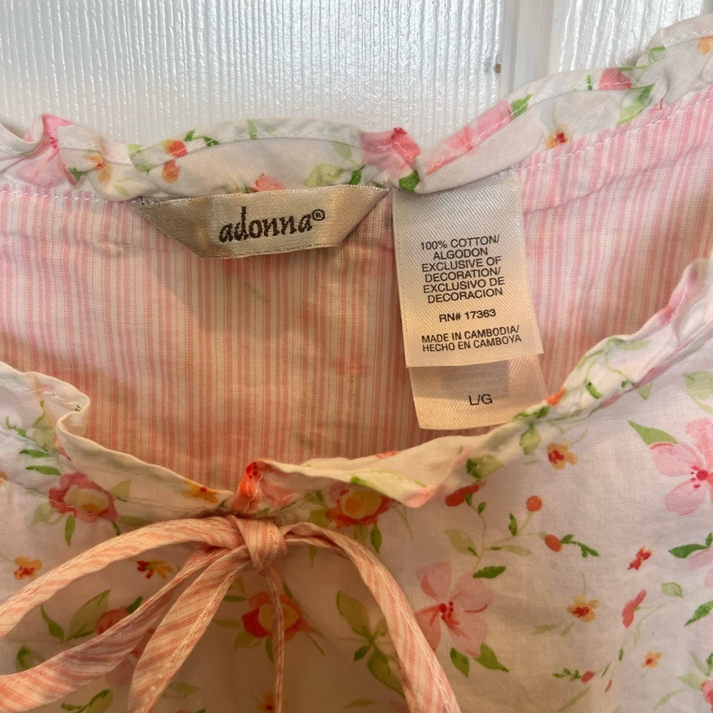 Floral Adonna Women’s Pajama Set - Picture 7 of 7